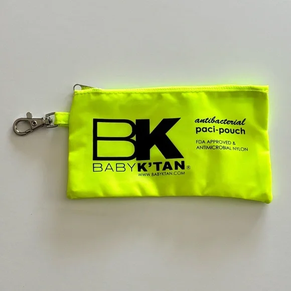 Baby K’tan Navy Canvas Diaper Bag Tote Insulated Bottle Pocket Paci Pouch - Picture 11 of 11